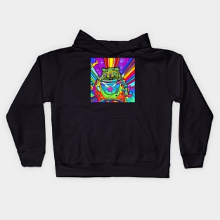 Space Hamster Kids Hoodie